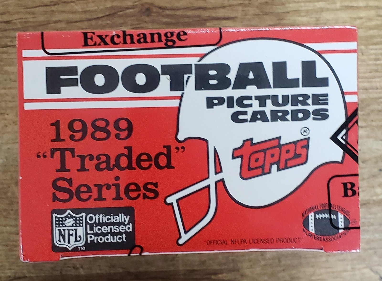 1989-traded-front 1989 Topps Traded Football BBCE Wrapped Factory Set - FASC - Image 1
