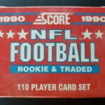 1990 Score Football Rookie and Traded Factory Sealed Set