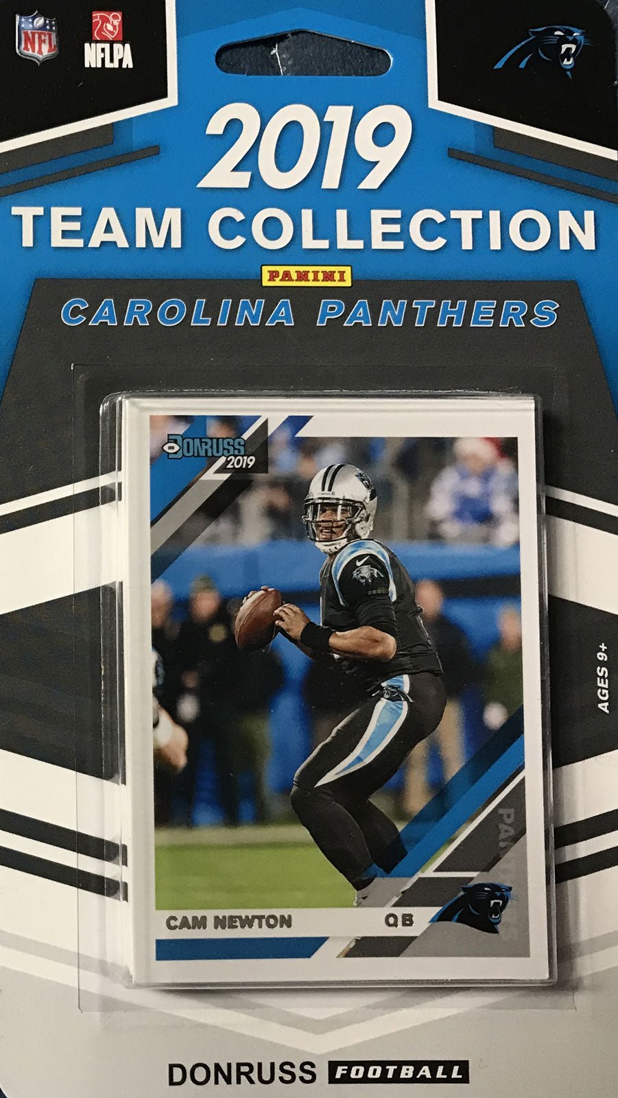 19S_ec960cba-5080-49ea-96b3-e85460752a06 Carolina Panthers 2019 Donruss Factory Sealed Team Set - Image 1