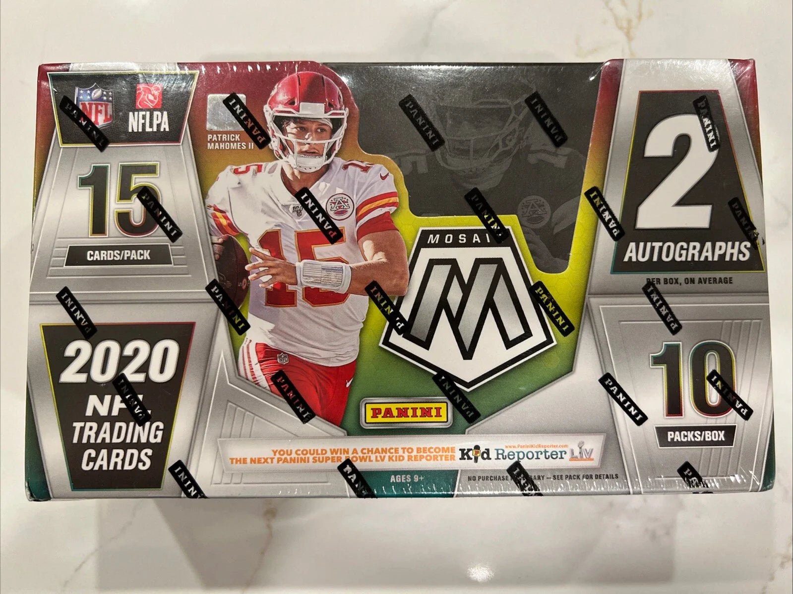 1_a5fb88b8-3f52-40e9-9a27-bf4759a2d791 2020 Panini MOSAIC Football NFL Factory Sealed HOBBY BOX - Image 1