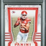 Patrick Mahomes 2017 Panini Rookie #104 PSA 9 Mint 2959