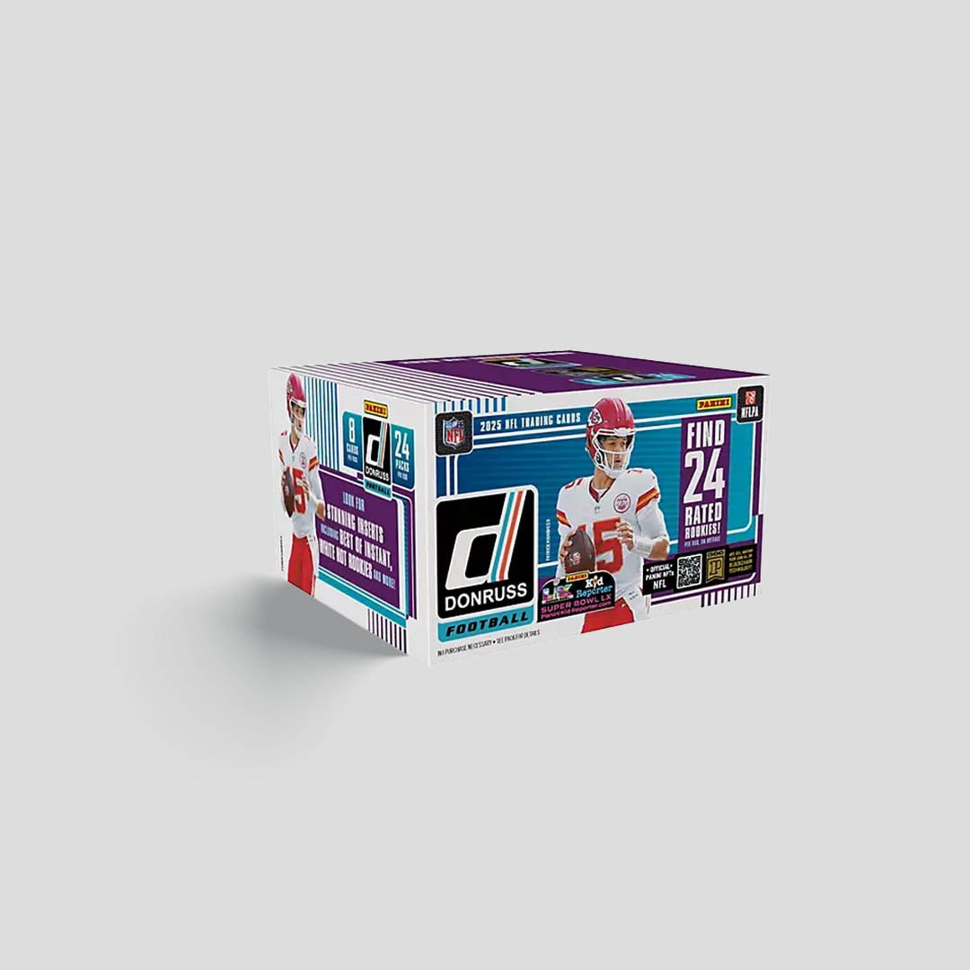 1retailbox 2025 Panini Donruss Football Retail Box - Image 1