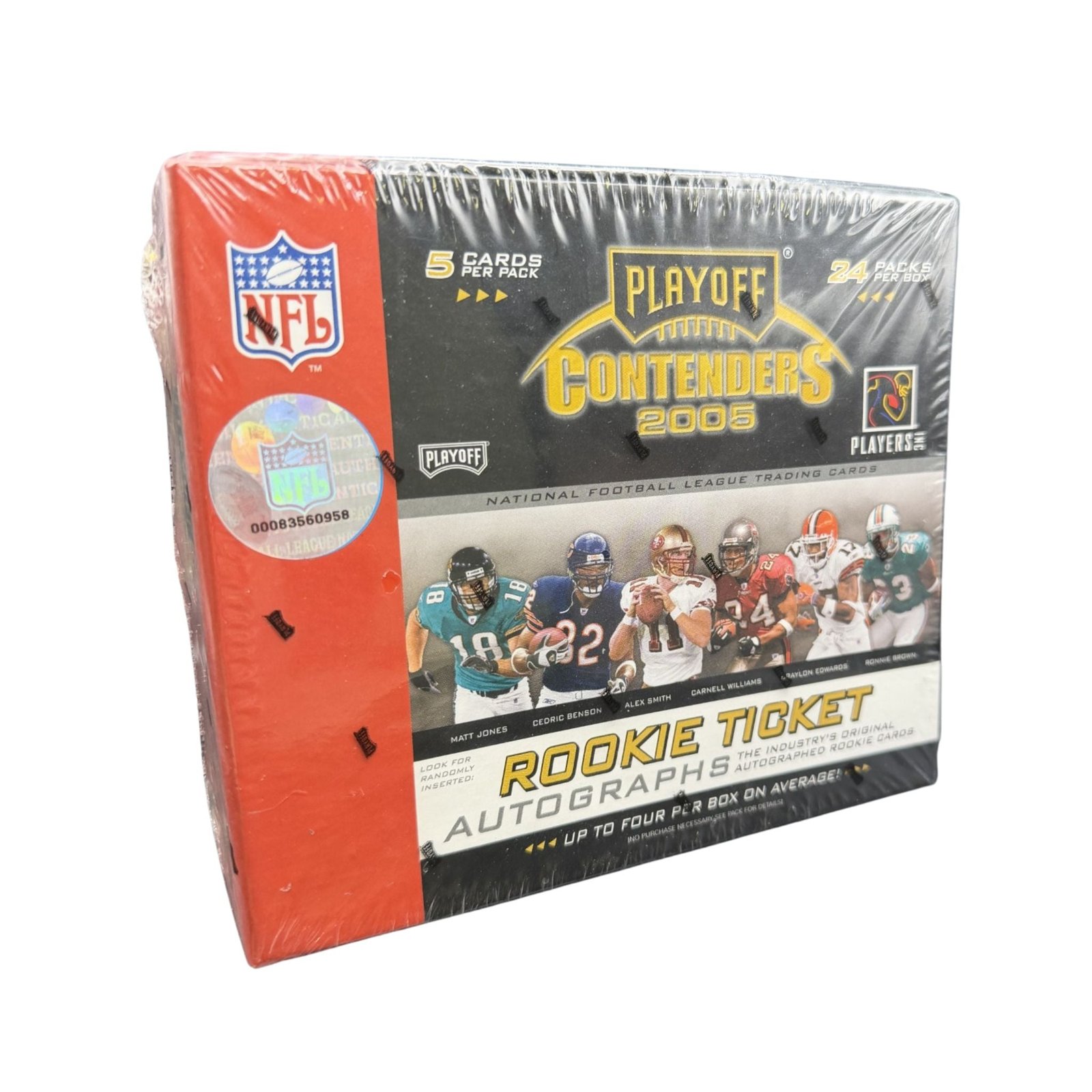2005PlayoffContendersFootballHobbyBox 2005 Playoff Contenders Football Hobby Box - Image 1