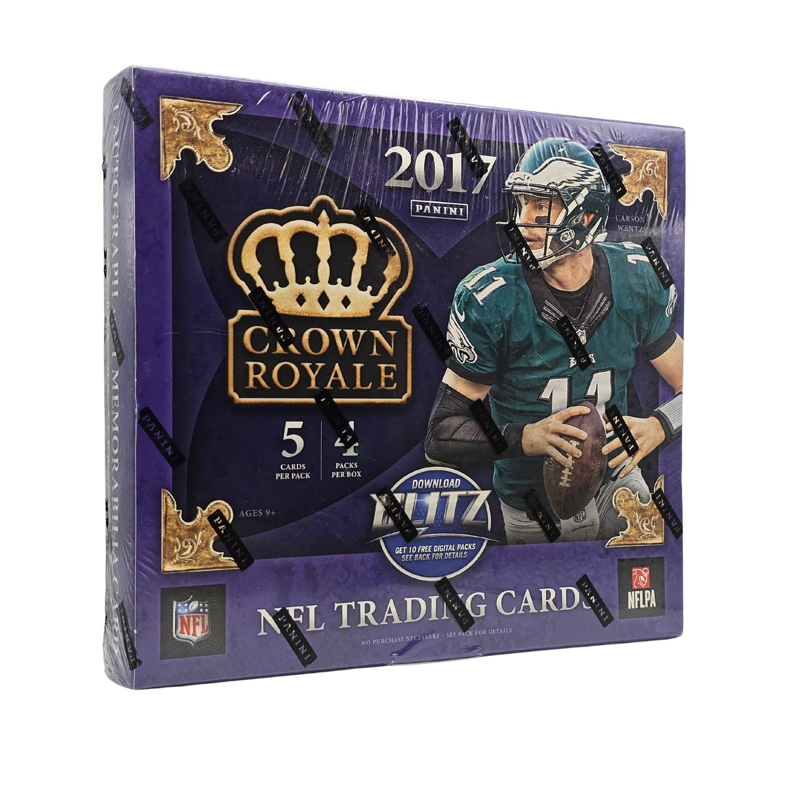 2017PaniniCrownRoyaleFootballHobbyBox 2017 Panini Crown Royale Football Hobby Box - Image 1