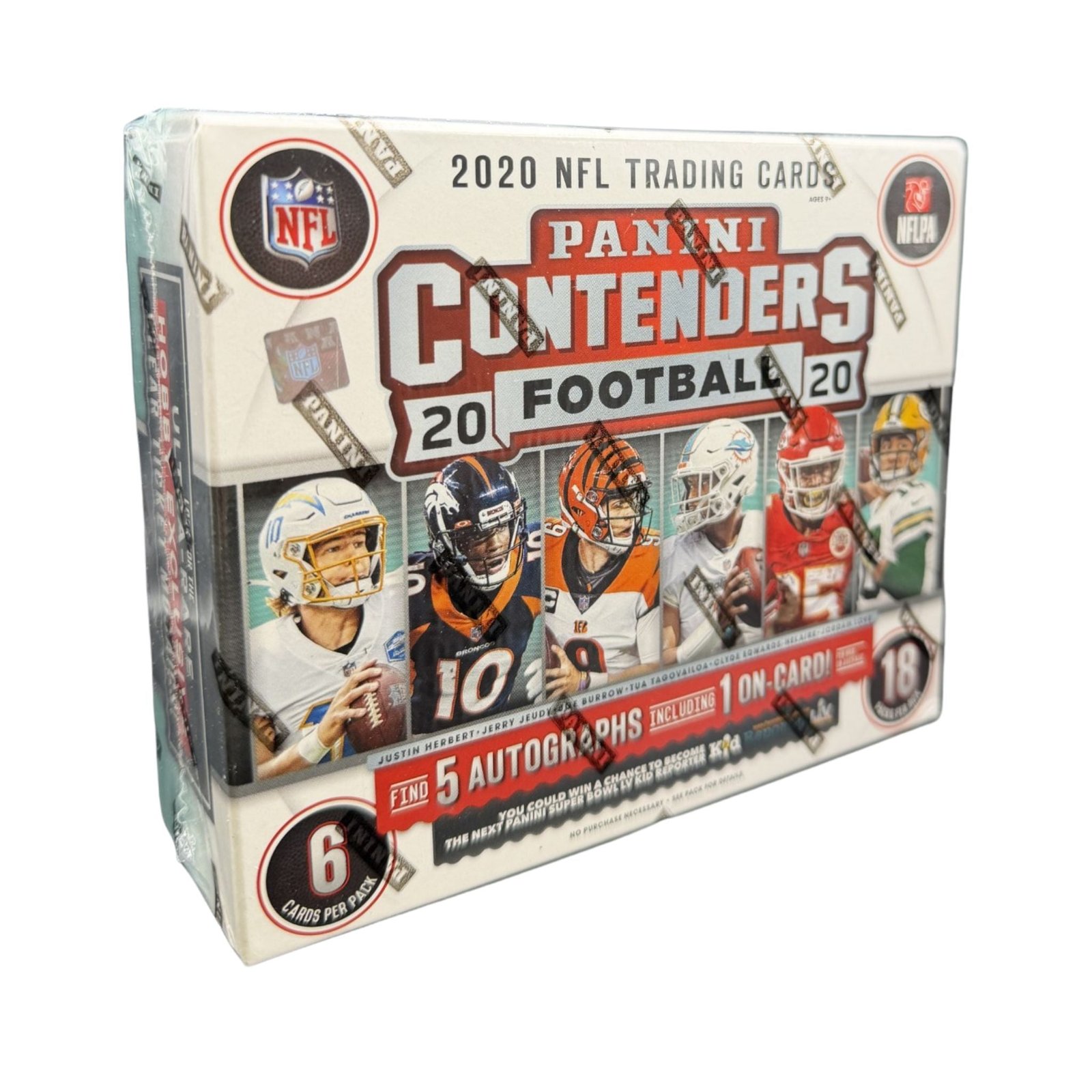 2020PaniniContendersFOTLFootballHobbyBox 2020 Panini Contenders FOTL Football Hobby Box - Image 1