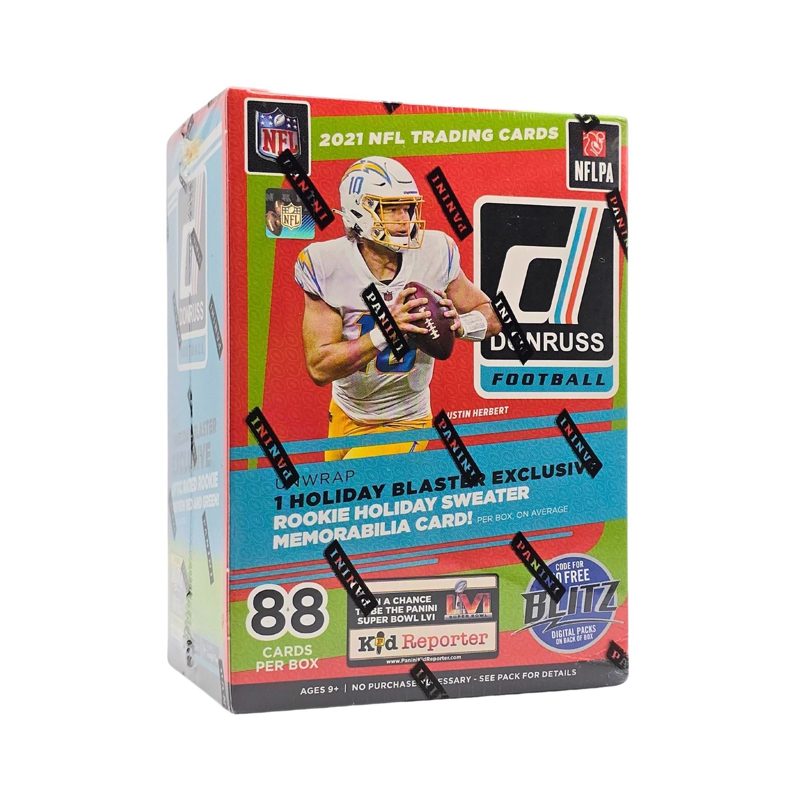 2021DonrussHolidayBlasterFootballBlasterBox 2021 Donruss Holiday Blaster Football Blaster Box - Image 1