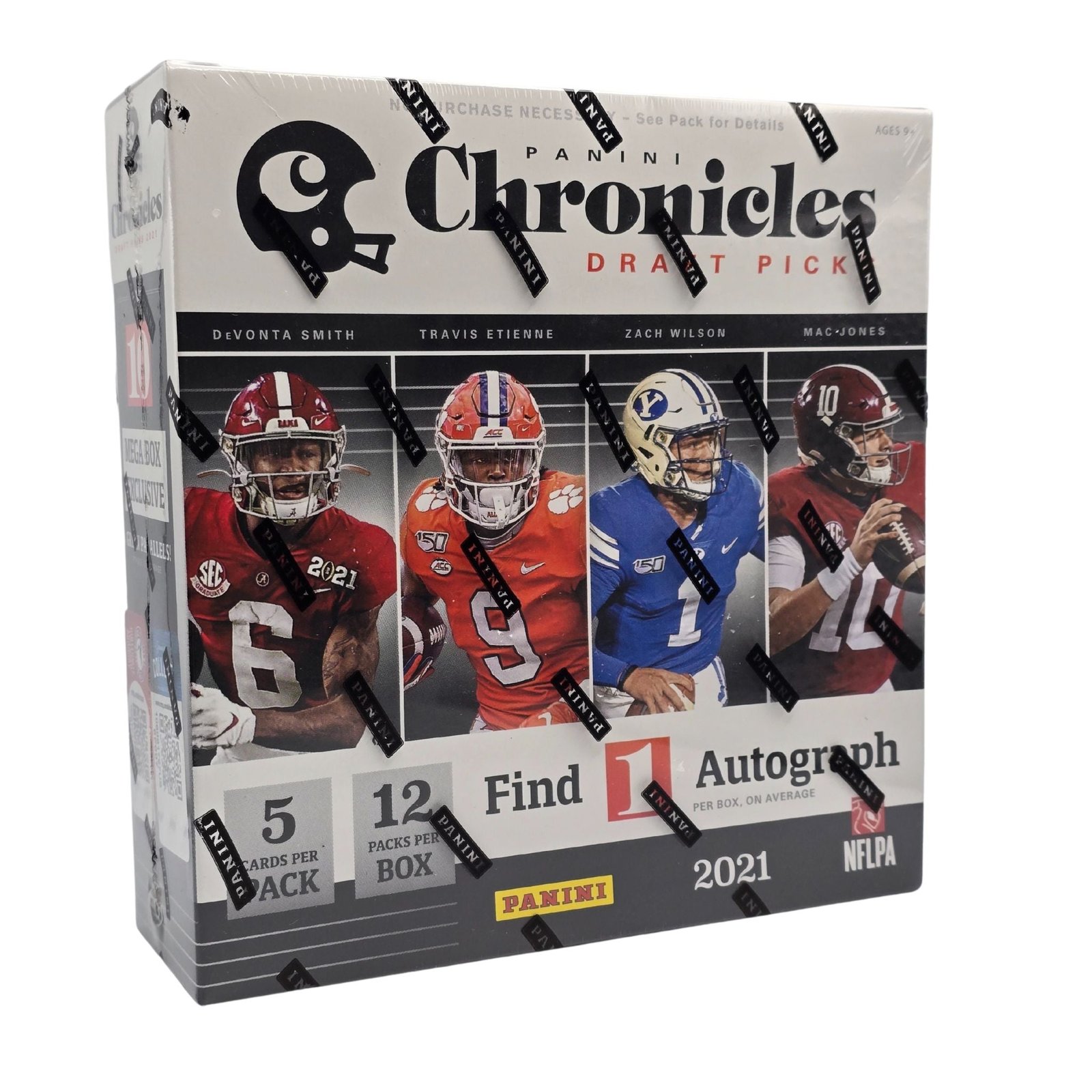 2021PaniniChroniclesDraftFootballMegabox 2021 Panini Chronicles Draft Football Mega Box - Image 1