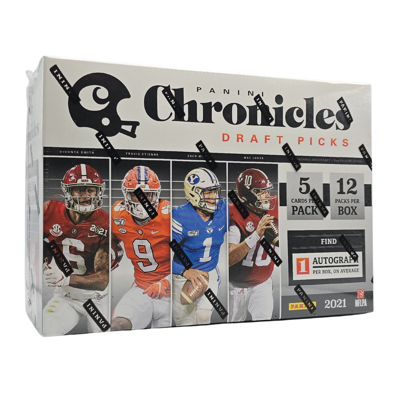 2021PaniniChroniclesDraftPicksFootballMegaBox 2021 Panini Chronicles Draft Picks Football Mega Box - Image 1