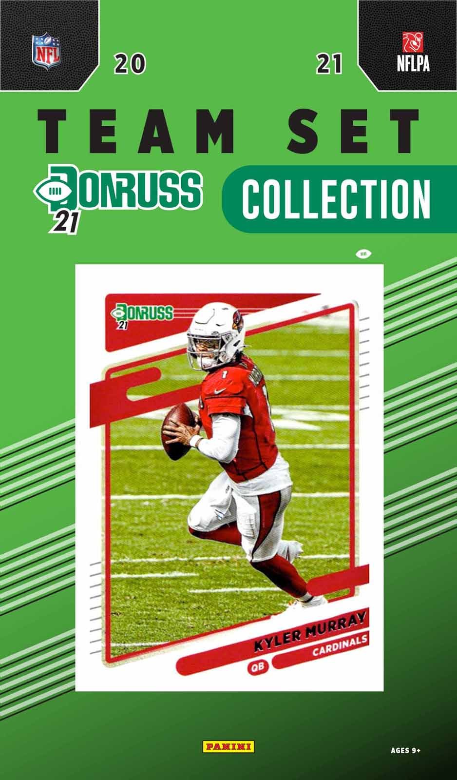2021_f2e267a8-c8a4-4da4-bd0d-c8b3f73a82c3 Arizona Cardinals 2021 Donruss Factory Sealed Team Set with Rated Rookie Cards of Rondale Moore and Zaven Collins - Image 1