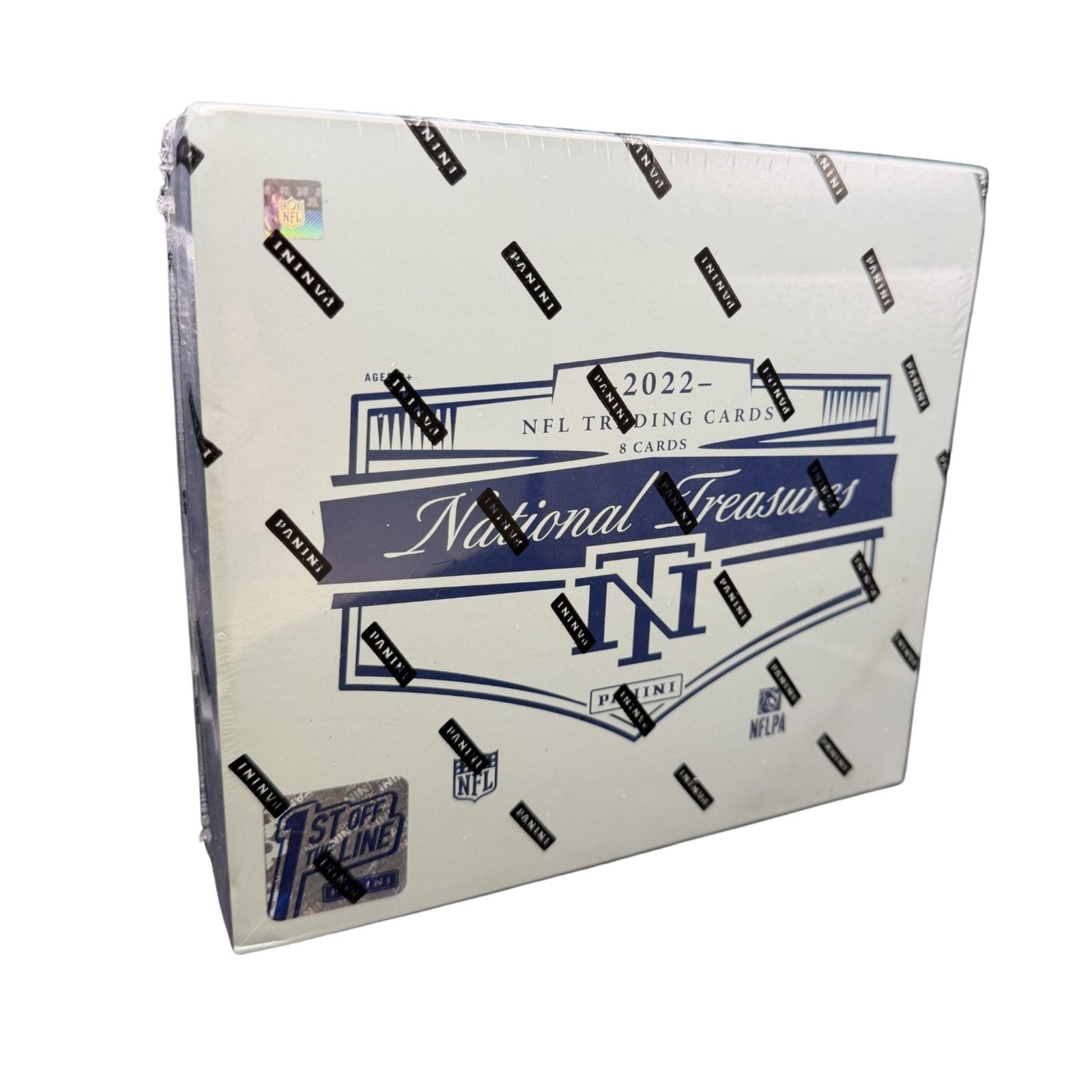 2022PaniniNationalTreasuresFootball1stOffTheLineHobbyBox 2022 Panini National Treasures Football 1st Off The Line Hobby Box - Image 1