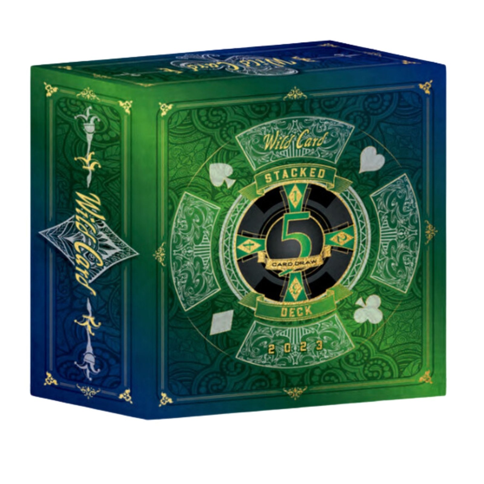 2023-Wild-Card-Five-Card-Draw-Stacked-Deck-Football-Hobby-Box_1 2023 Wild Card Five Card Draw Stacked Deck Football Hobby Box - Image 1