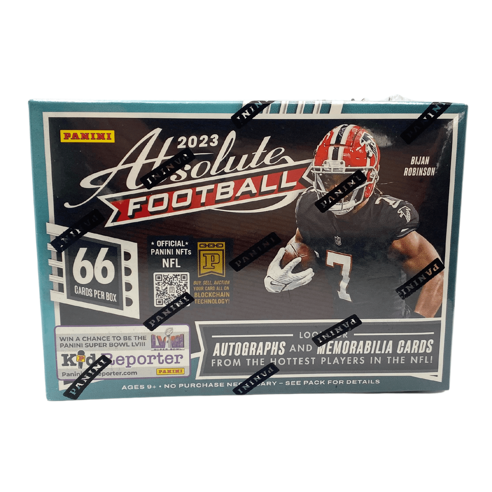 2023PaniniAbsoluteFootballHobbyBlasterBox-f 2023 Panini Absolute Football Hobby Blaster Box - Image 1