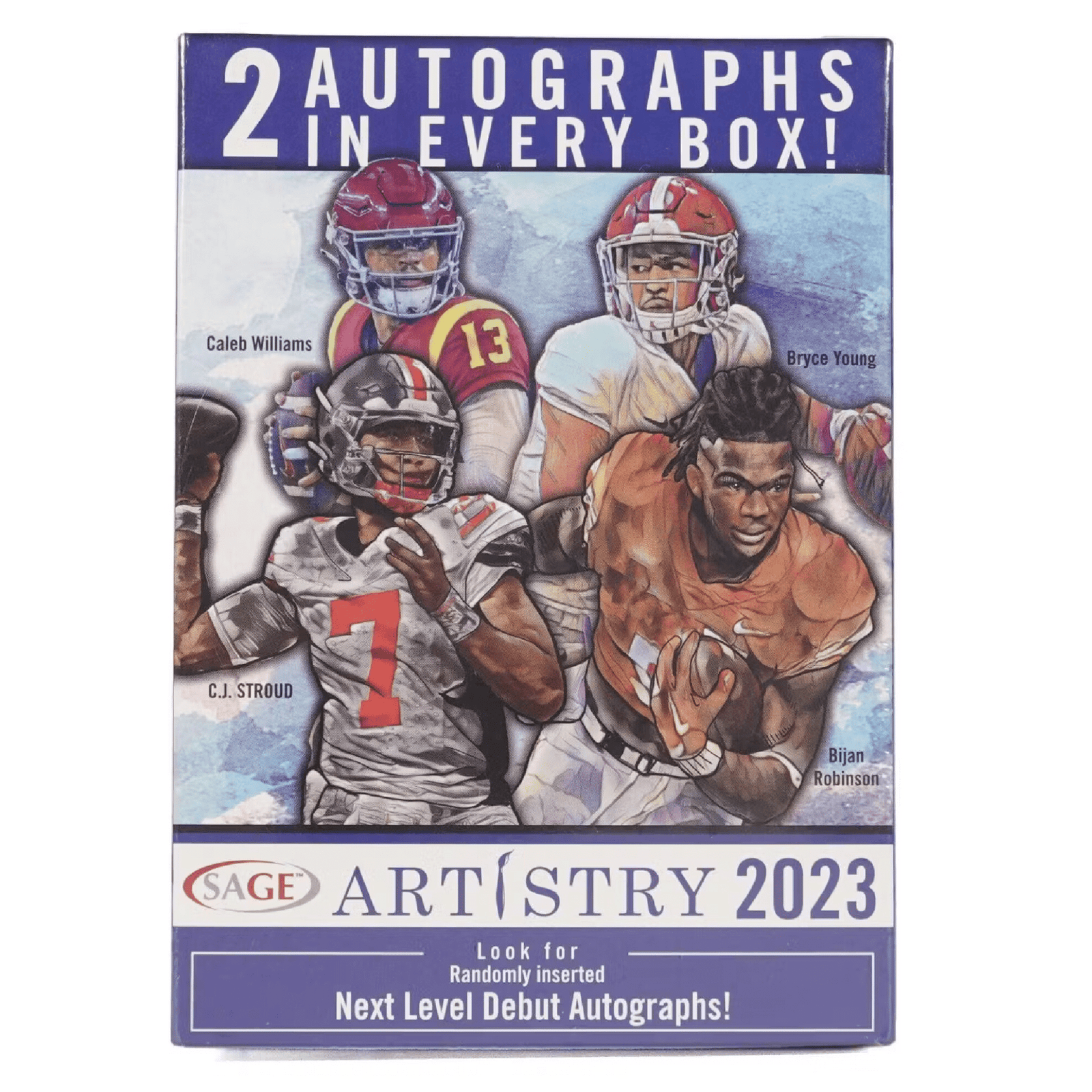 2023SageArtistryFootballBlasterBox 2023 Sage Artistry Football Blaster Box - Image 1