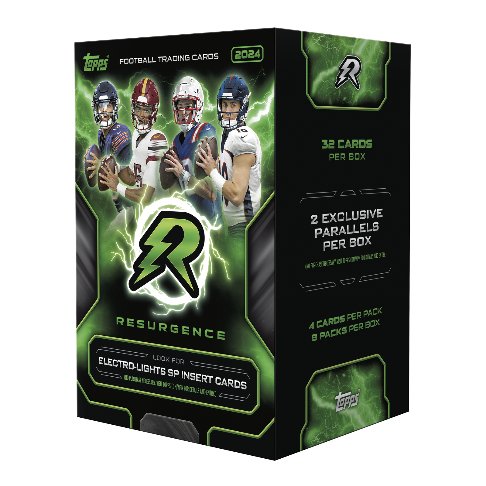 2024-Topps-NFL-Resurgence-Football-Value-Box-8-Packs 2024 Topps Resurgence Football Blaster Box - Image 1