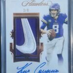 Kirk Cousins 2021 Panini Flawless Nike Swoosh Auto #3/6
