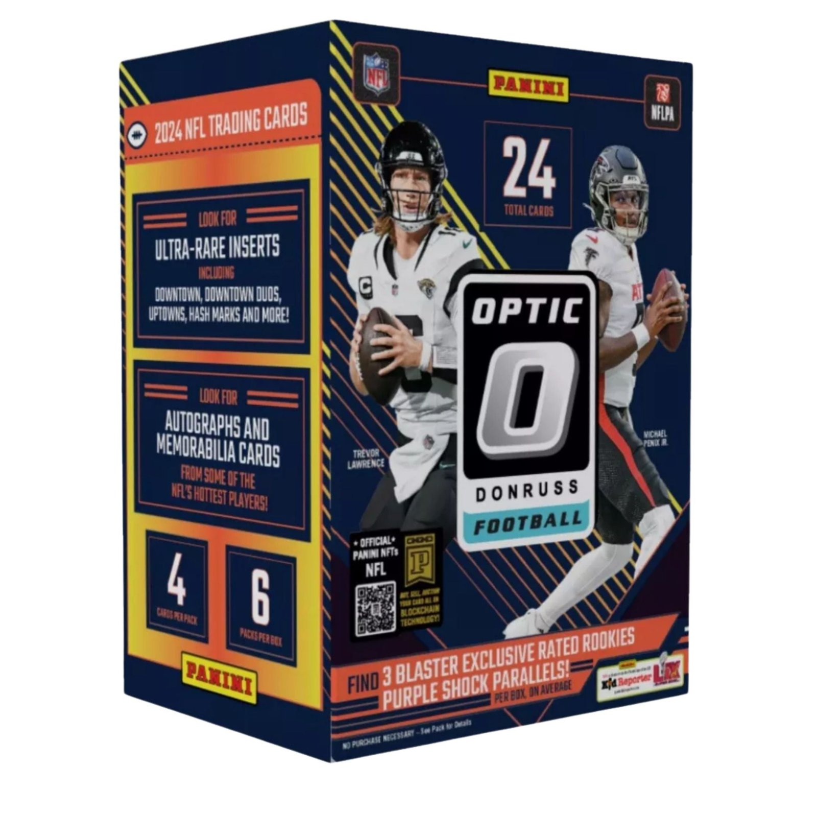2024DonrussOpticFootballBlasterBox 2024 Donruss Optic Football Blaster Box - Image 1