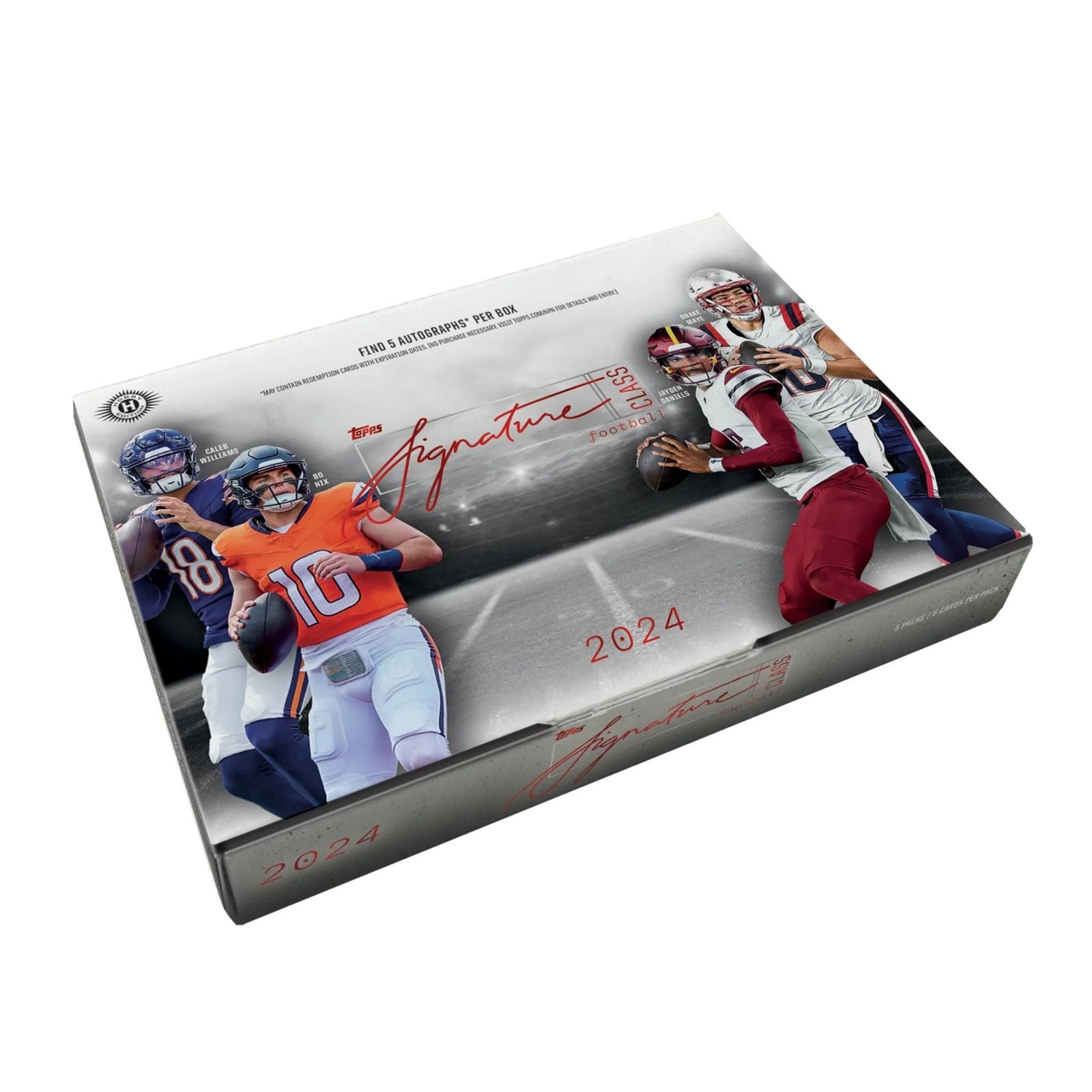 2024ToppsSignatureClassFootballHobbyBox 2024 Topps Signature Class Football Hobby Box - Image 1