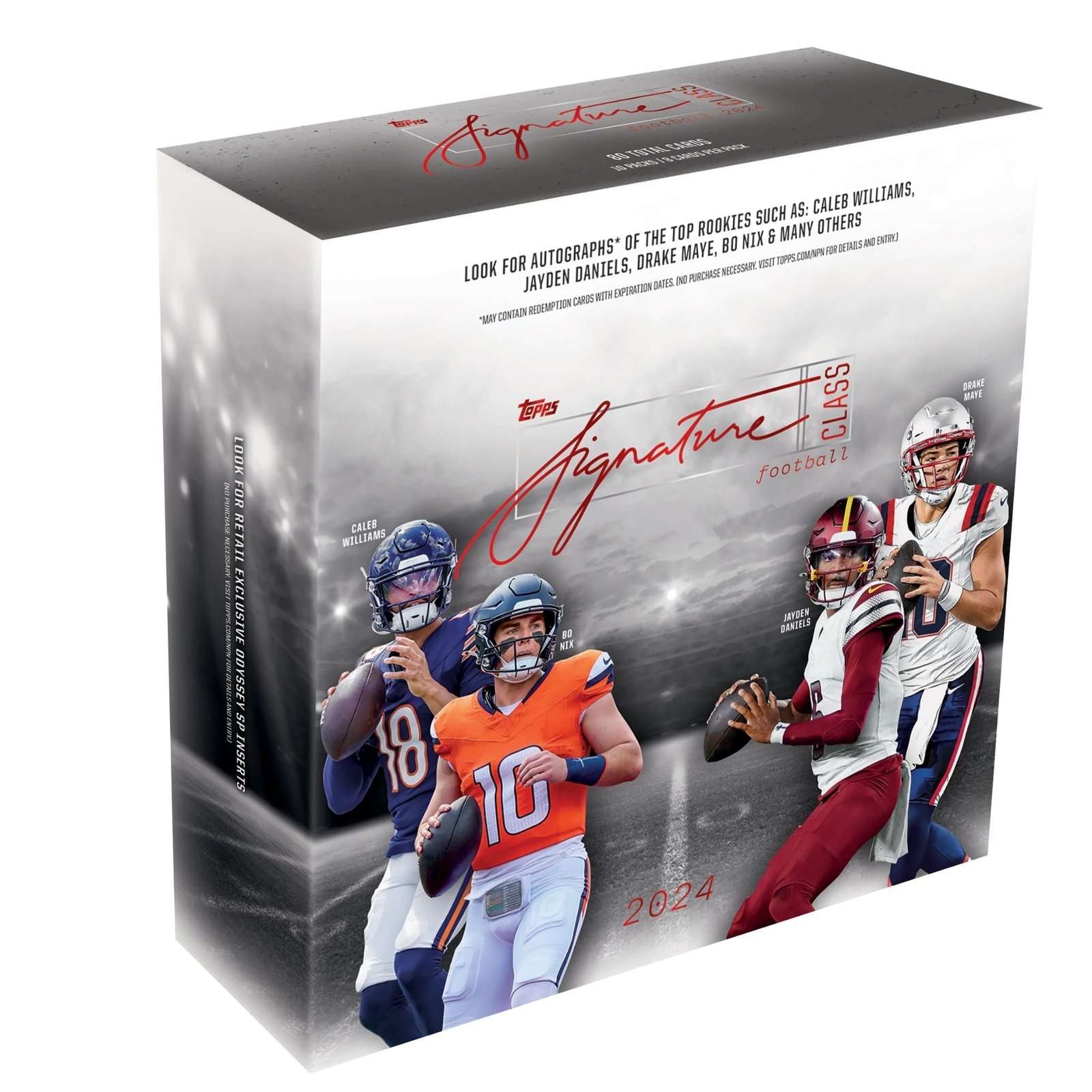 2024ToppsSignatureClassFootballMegaBox 2024 Topps Signature Class Football Mega Box - Image 1