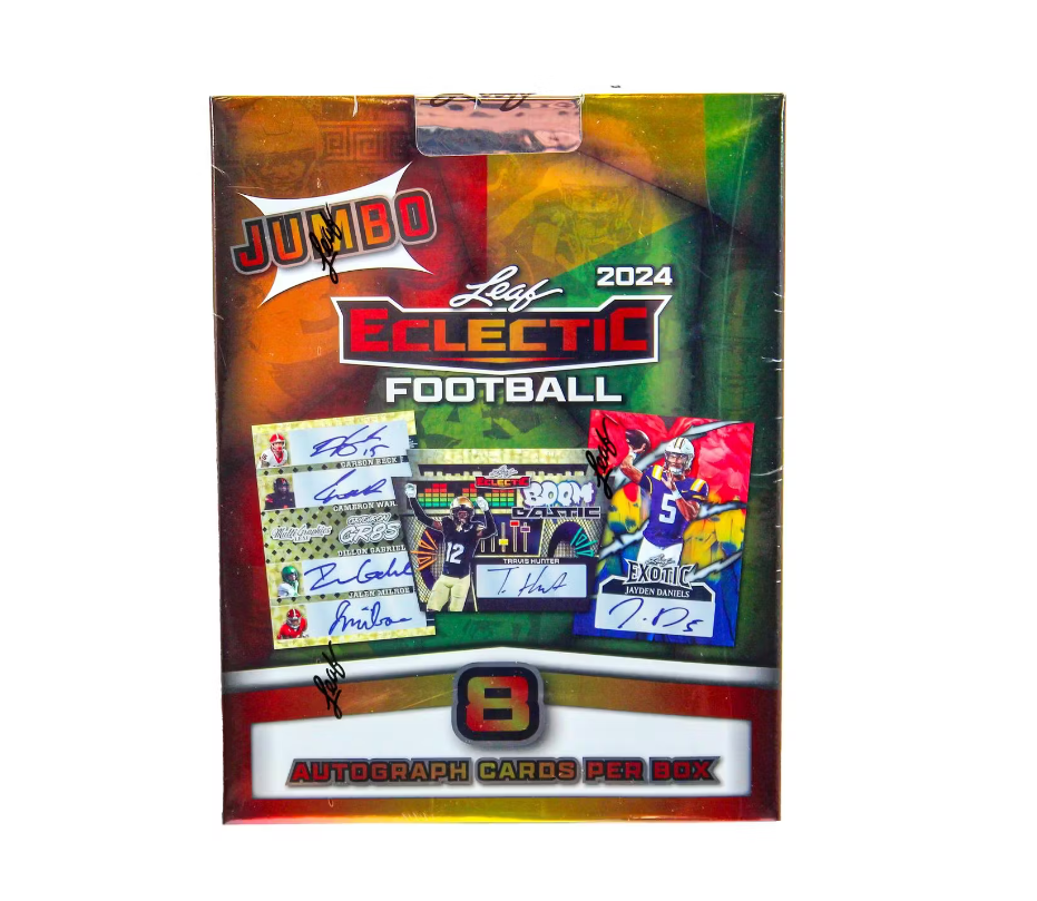2024_Leaf_Eclectic_Football_Jumbo_Box 2024 Leaf Eclectic Football Jumbo Box - Image 1