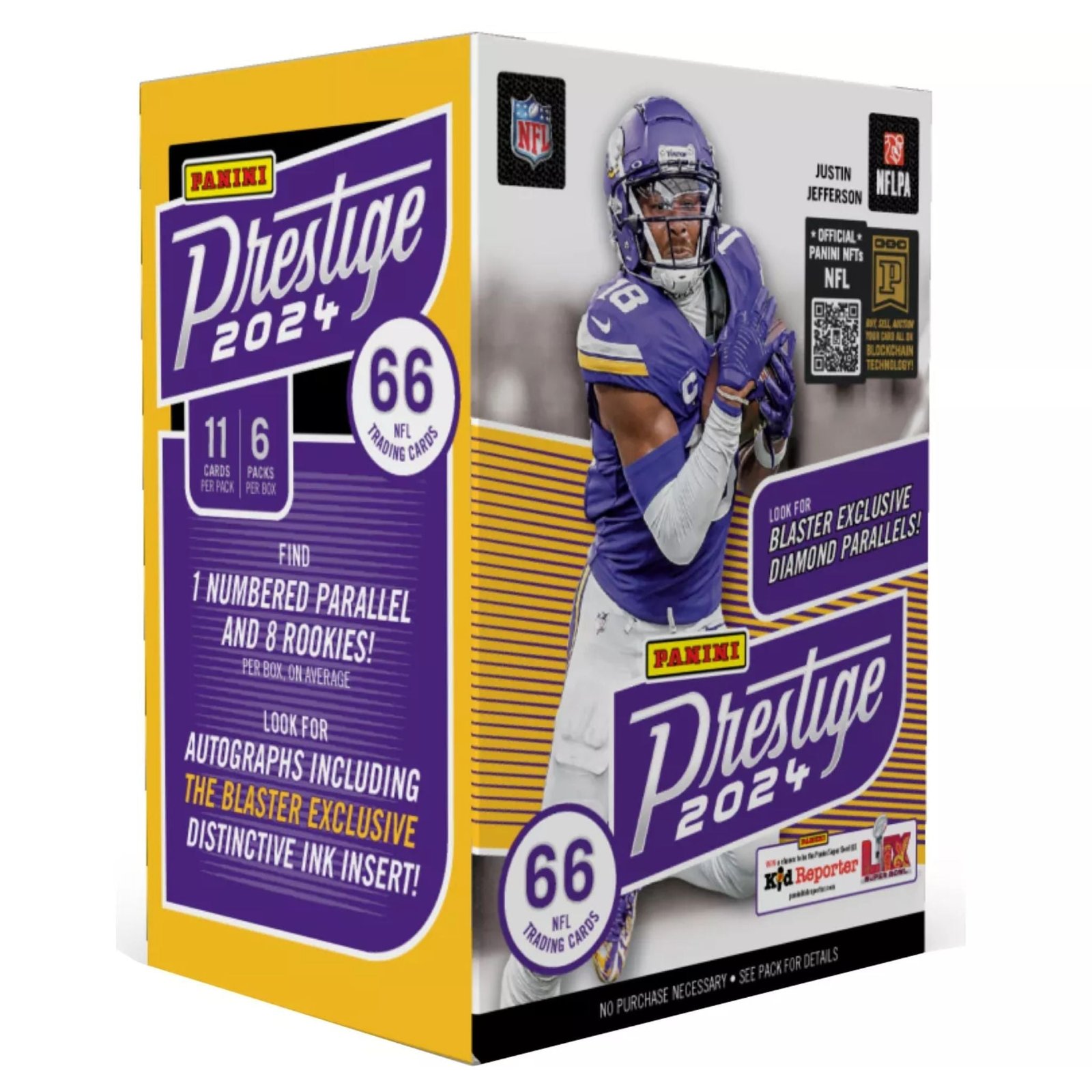2024_Panini_Prestige_Football_Blaster_Box 2024 Panini Prestige Football Blaster Box - Image 1
