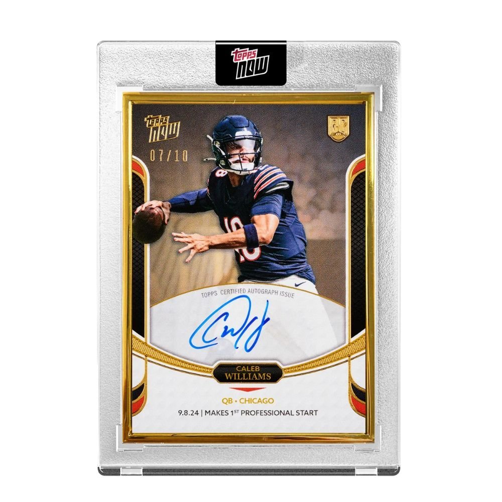 2024 Topps NOW® Football Rookie Campaign Quarterbacks Box - Image 8