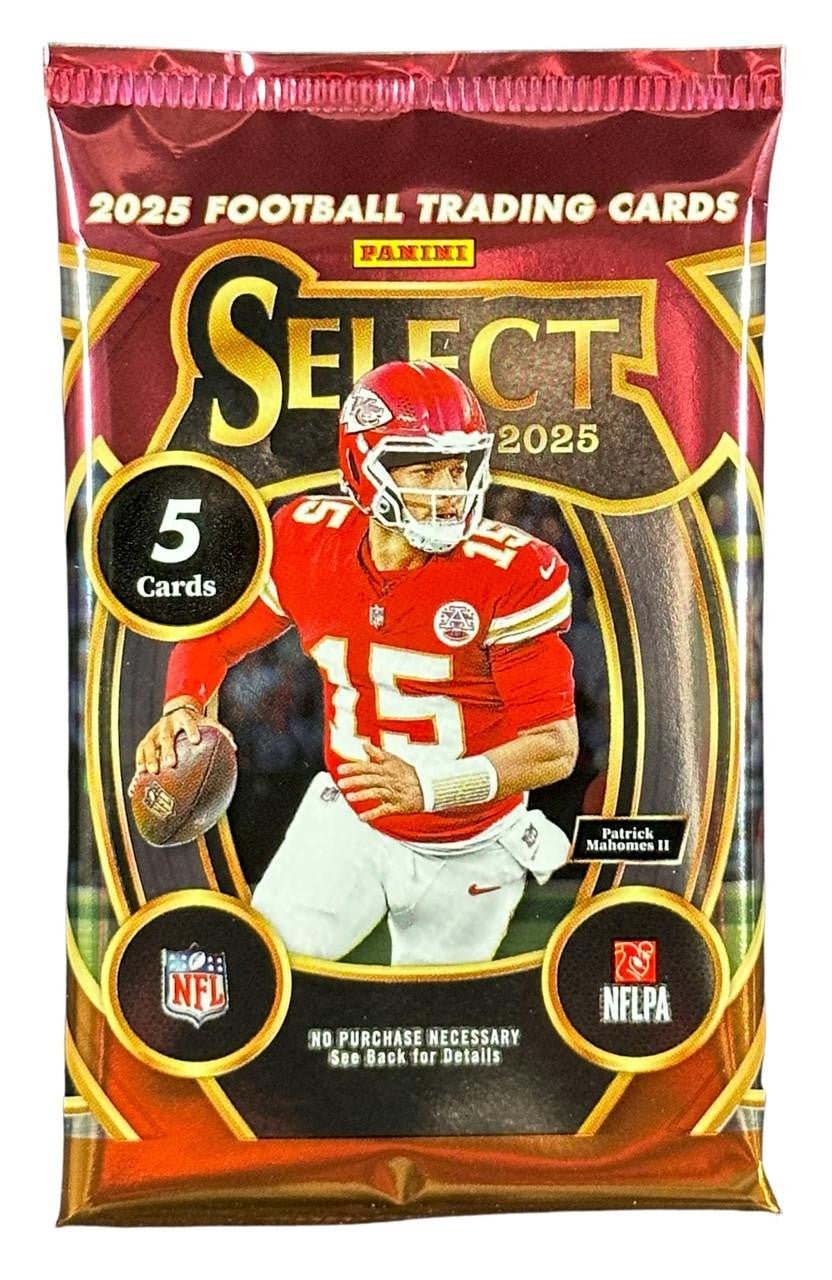 2025-panini-select-football-hobby-pack__54954 2025 Panini Select Football Hobby Pack - Image 1