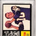 Fran Tarkenton 1962 Topps Rookie #90 PSA 4 VG-EX