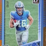 Isaac Teslaa 2025 Donruss #338 Gold Jersey Number Rookie #5/18