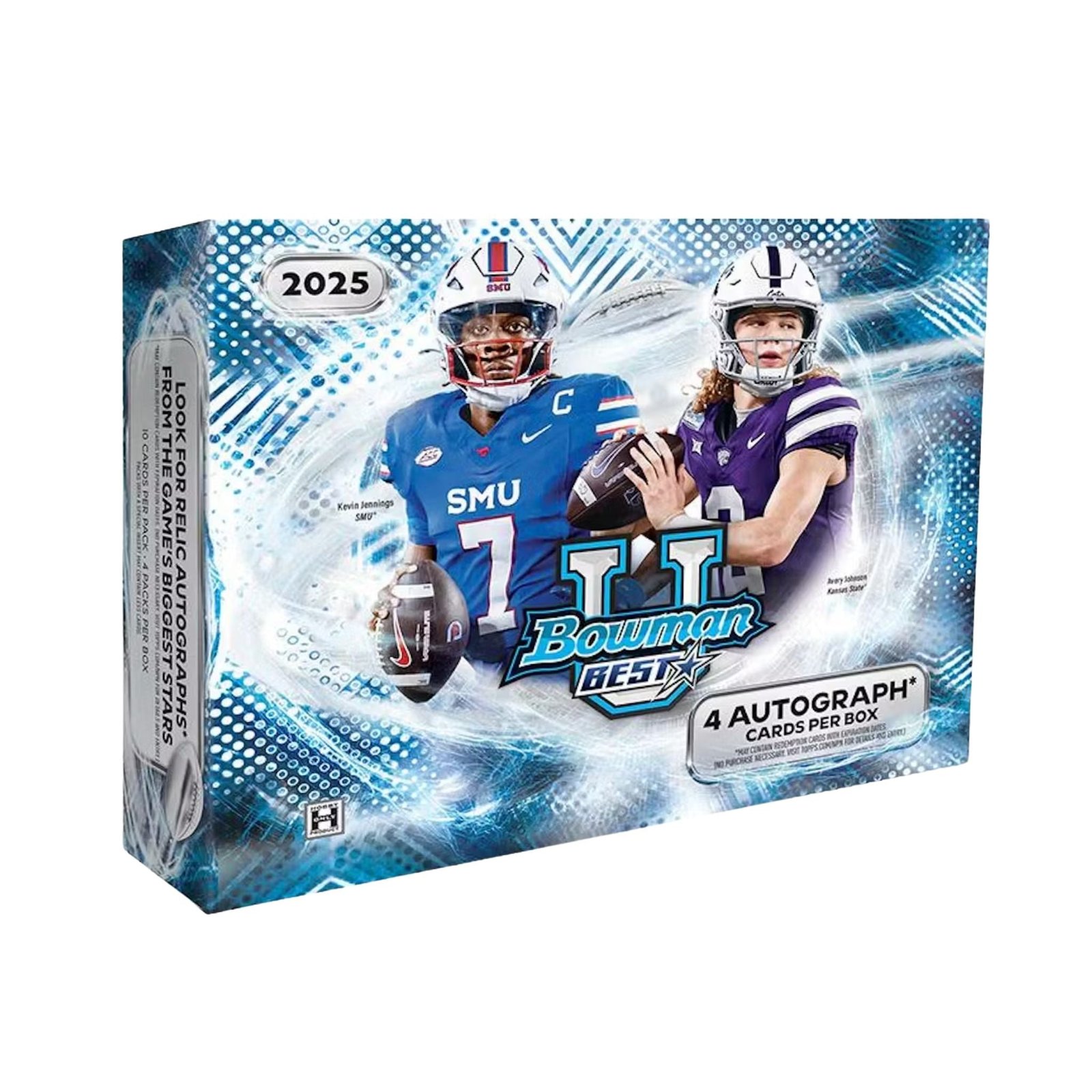 2025Bowman_sBestUniversityFootballHobbyBox 2025 Bowman's Best University Football Hobby Box - Image 1