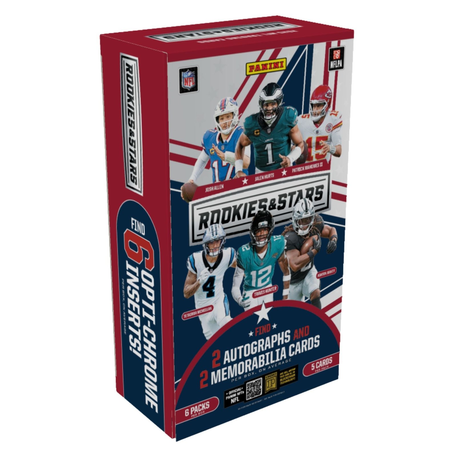 2025PaniniRookies_StarsFootballHobbyBox 2025 Panini Rookies & Stars Football Hobby Box - Image 1