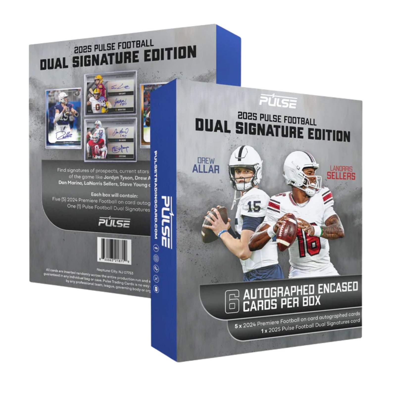 2025PulseFootballDualSignatureEditionHobbyBox 2025 Pulse Football Dual Signature Edition Hobby Box - Image 1