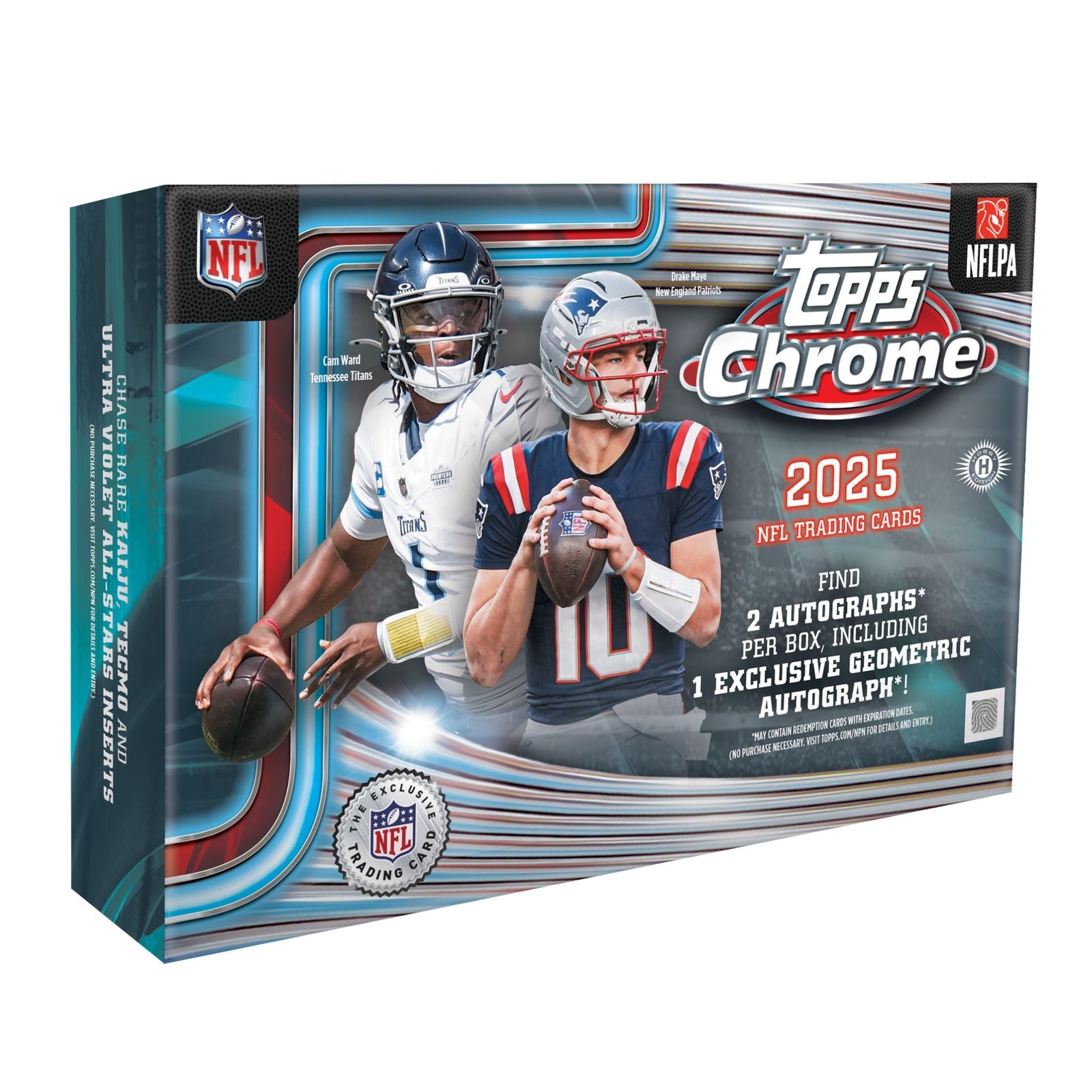 2025ToppsChromeFootballDelightBox 2025 Topps Chrome Football Delight Box - Image 1