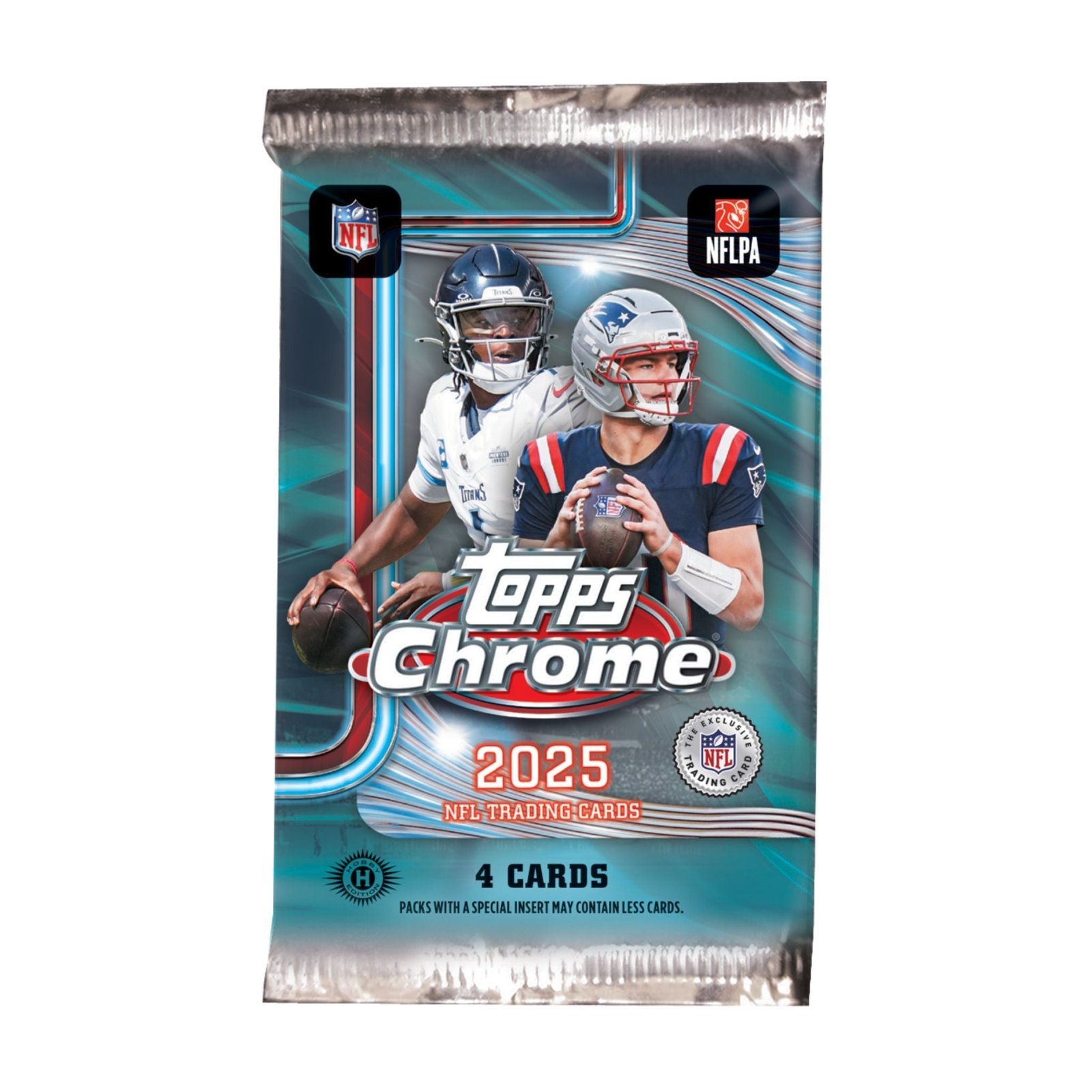 2025ToppsChromeFootballHobbyPack 2025 Topps Chrome Football Hobby Pack - Image 1