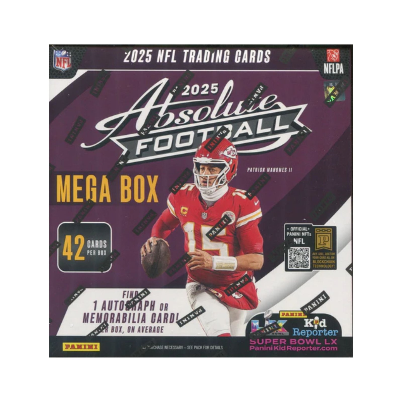 2025ToppsChromeLabubu10thAnniversaryHobbyBox_3 2025 Panini Absolute Football Mega Box - Image 1