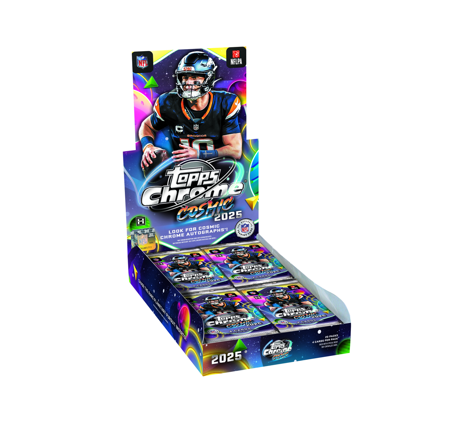 2025 Topps Cosmic Chrome Football Hobby Box