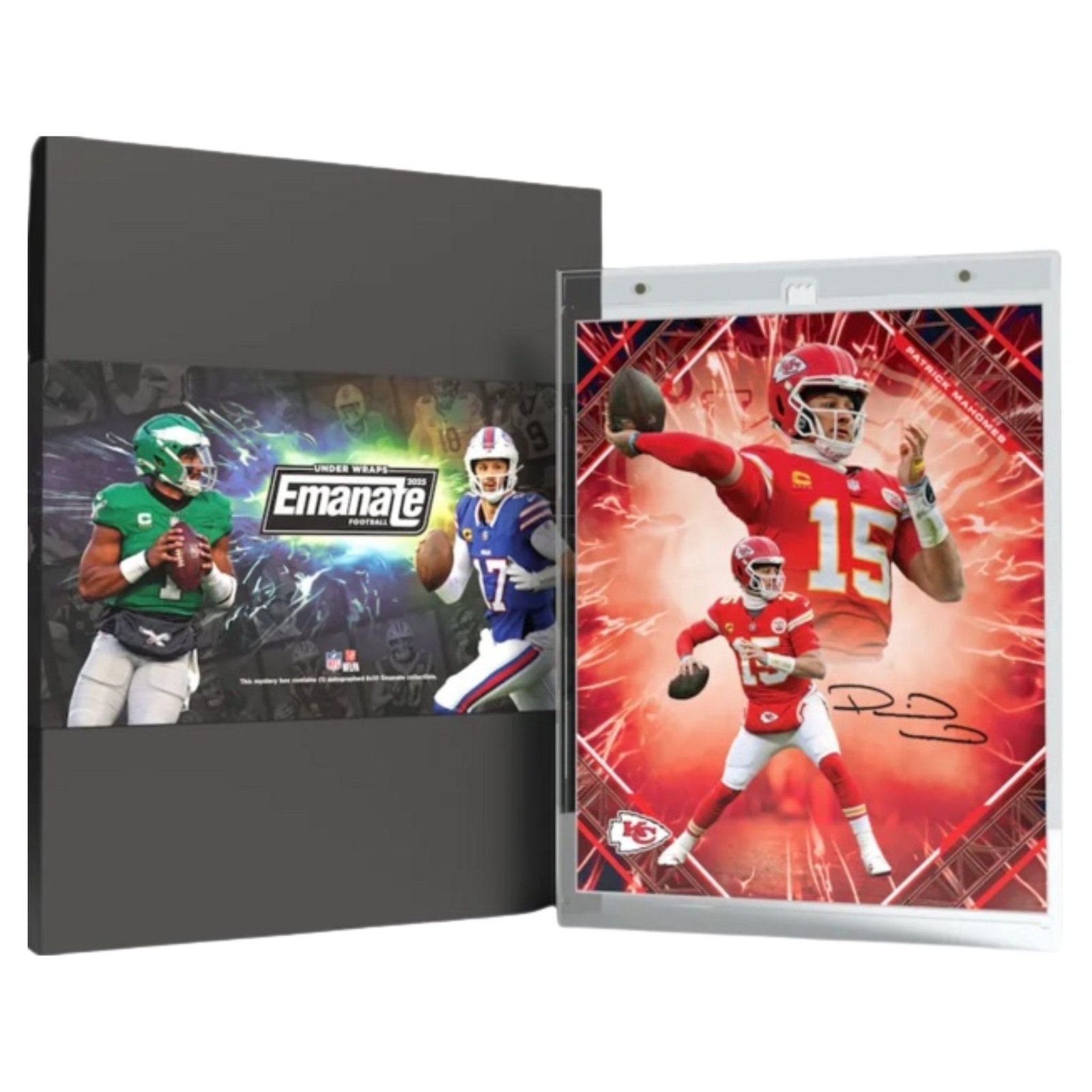 2025UnderWrapsEmanateNFLAutographedCollectiblePhotoMysteryBox_1 2025 Under Wraps Emanate NFL Autographed Collectible Photo Mystery Box - Image 1