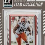 Cleveland Browns 2025 Donruss Factory Sealed 16 Card Team Set Featuring 7 Rated Rookie Cards with Shedeur Sanders, Mason Graham and Carson Schwesinger Plus 4 Others