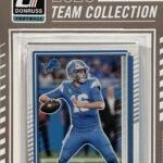 Detroit Lions 2025 Donruss Factory Sealed Team Set Featuring Jared Goff, Jahmyr Gibbs, Calvin Johnson and Isaac TeSlaa and Tyleik Williams Rated Rookie Cards Plus
