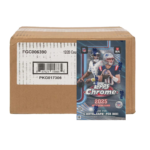 2025 Topps Chrome Football Hobby 12-Box Case