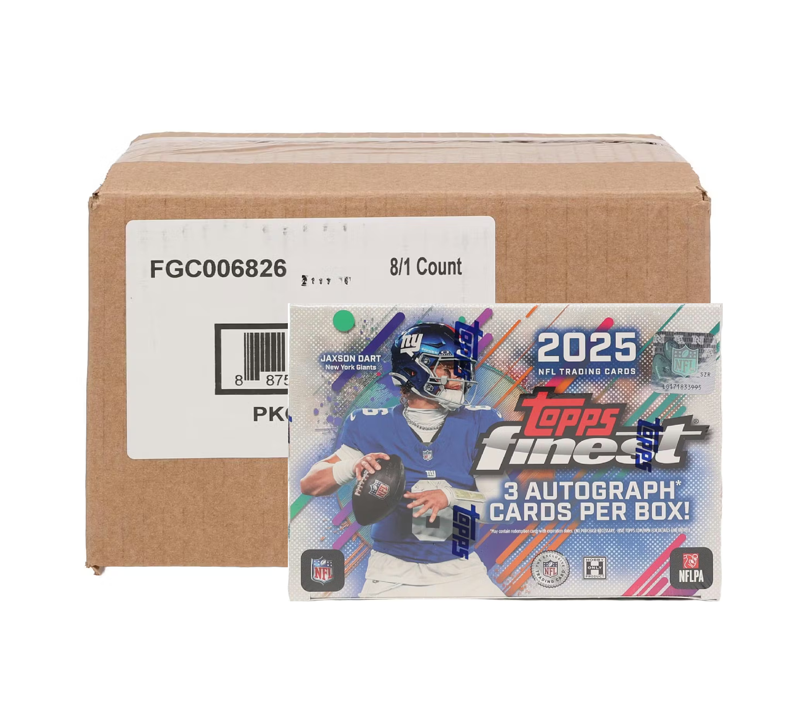 2025_Topps_Finest_Football_Breaker_s_Delight_8-Box_Case2 2025 Topps Finest Football Delight 8-Box Case - Image 1