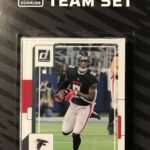 Atlanta Falcons 2022 Donruss Factory Sealed Team Set with a Rated Rookie Card of Drake London, Tyler Allgeier and Desmond Ridder Plus Others