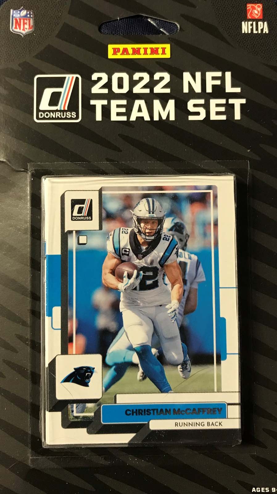 22Panthers Carolina Panthers 2022 Donruss Factory Sealed Team Set with Rated Rookie Cards of Matt Corral and Brandon Smith - Image 1