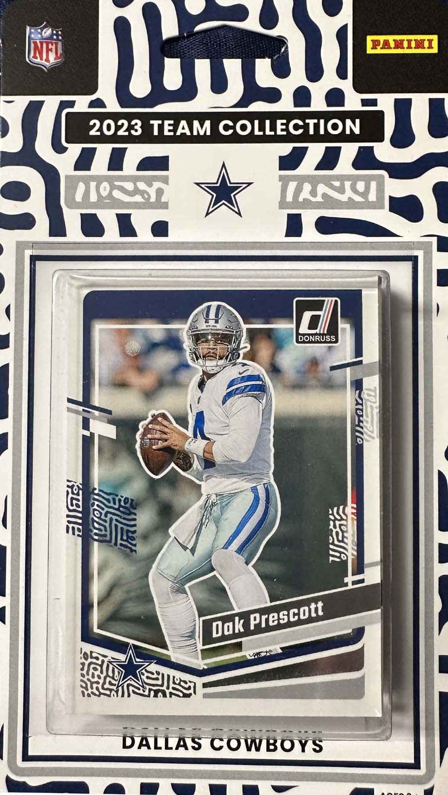 23Cowboys_280579c6-bcc6-4eb5-8b35-4668f2bcbcd1 Dallas Cowboys 2023 Donruss Factory Sealed Team Set with 4 Rated Rookie Cards - Image 1