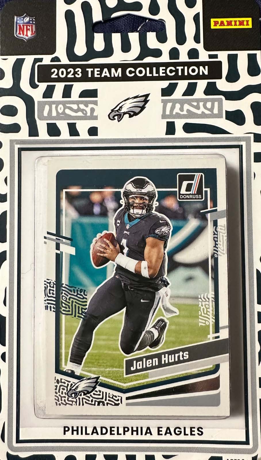 23Eagles_3527860e-46fe-480f-9821-56867078c1f1 Philadelphia Eagles 2023 Donruss Factory Sealed Team Set with 4 Rated Rookie Cards - Image 1