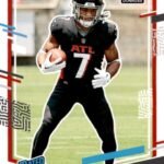 Bijan Robinson 2023 Donruss Football Series Mint Rated Rookie Card #305