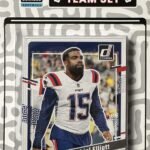 New England Patriots 2023 Donruss Factory Sealed Team Set with 3 Rated Rookie cards