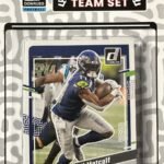 Seattle Seahawks 2023 Donruss Factory Sealed Team Set with Jaxon Smith Njigba and 4 Other Rated Rookie Cards