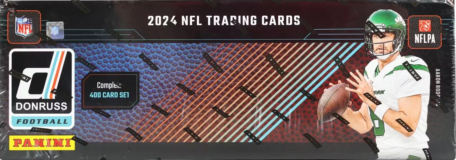 24DFBF 2024 Donruss Football Factory Sealed 400 Card Set Loaded with Rookies, Stars and Hall of Famers - Image 1