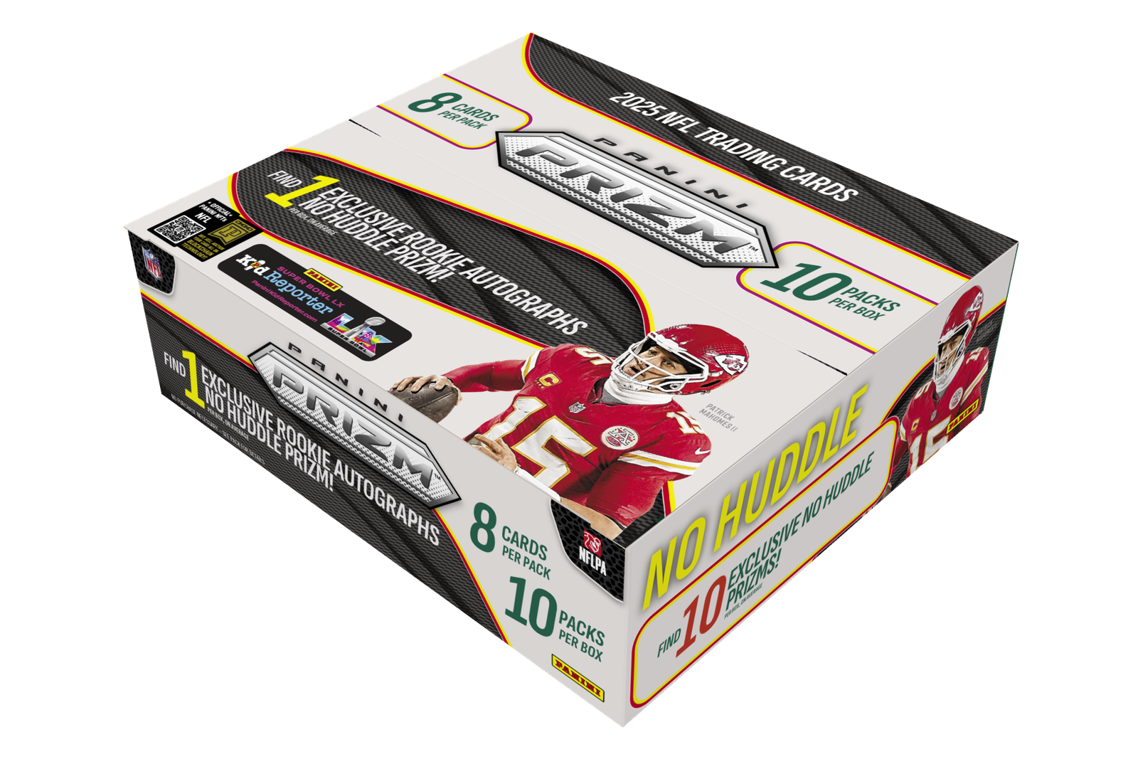 25_prizm_fb_nohuddle_092810d__3 2025 Panini PRIZM Football Retail Box - Image 1