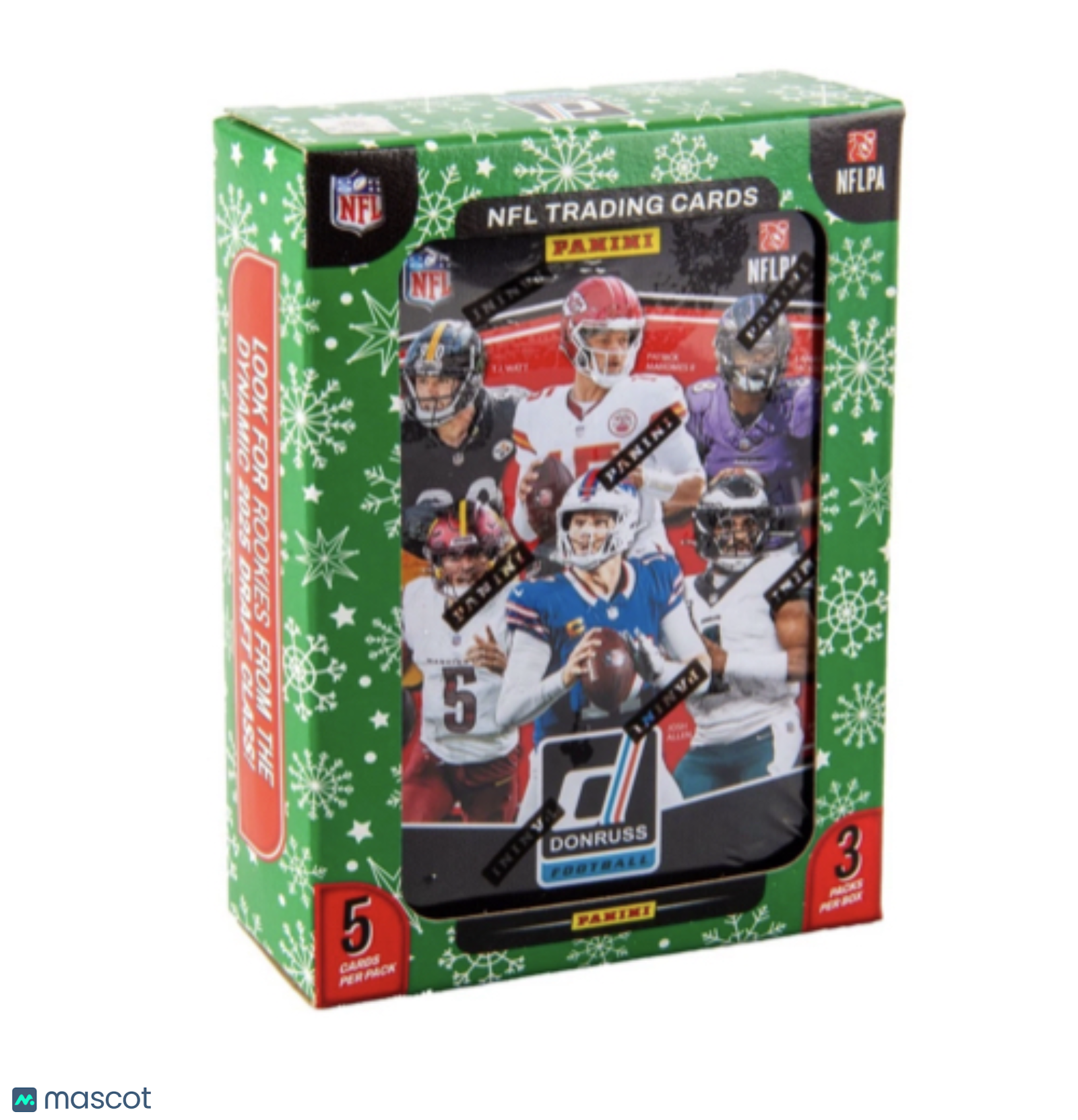 314260c7-52c1-4e65-8e29-d845e3d6c6a1-watermark-raw-V2 2025 Donruss Football Holiday Tin - Image 1
